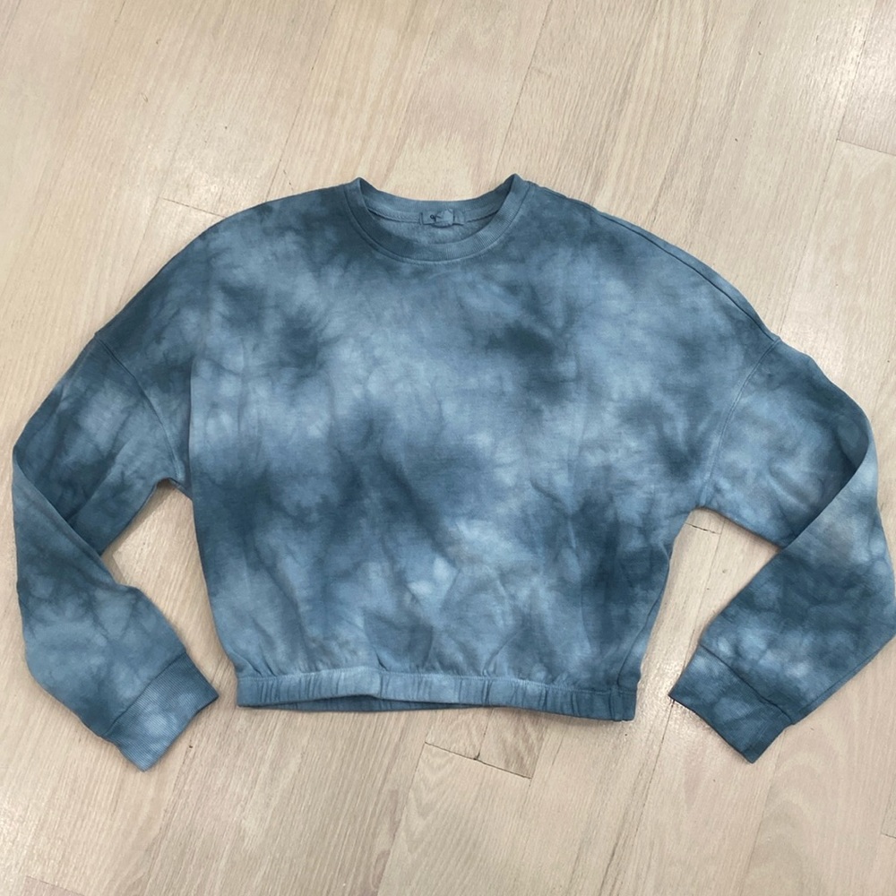 Garage Blue XS Tie-Dye Sweatshirt (matching sweatpants  also for sale)